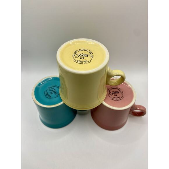 Set Fiesta Homer Laughlin Warner Bros Looney Tunes Porky Sylvester Daffy Mugs - Picture 7 of 7